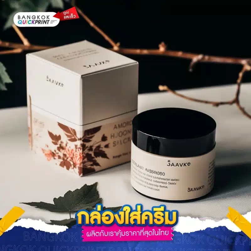 กล่องใส่ครีม
