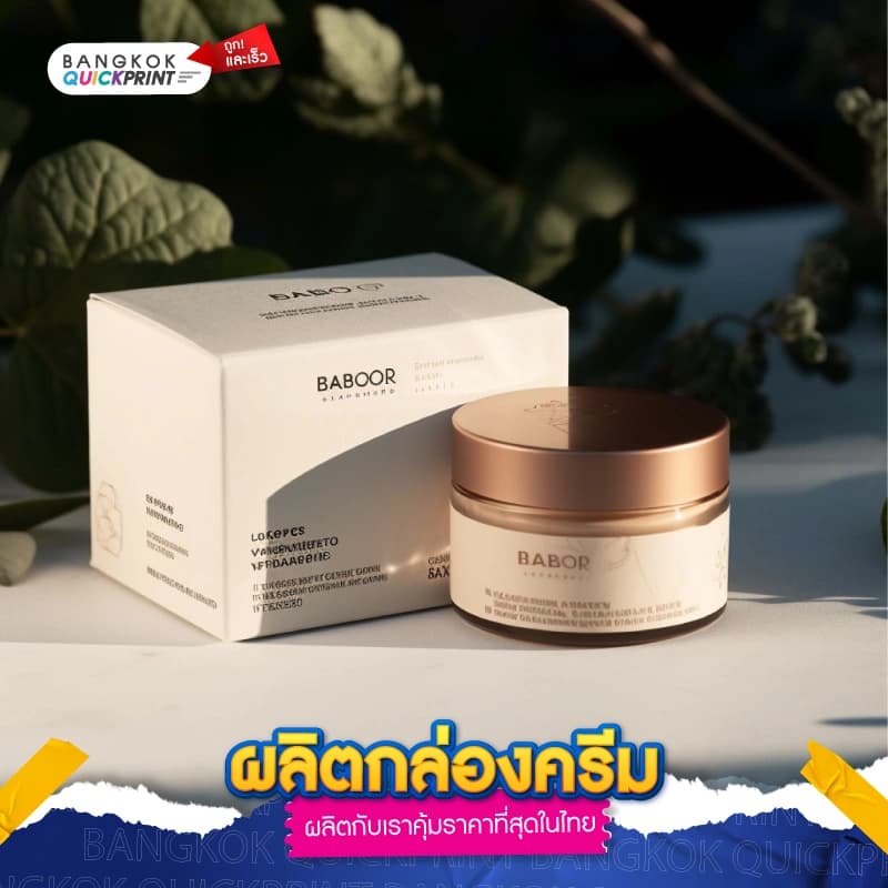 ผลิตกล่องครีม - 01