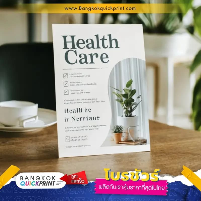 ใบปลิว a5 Health Care