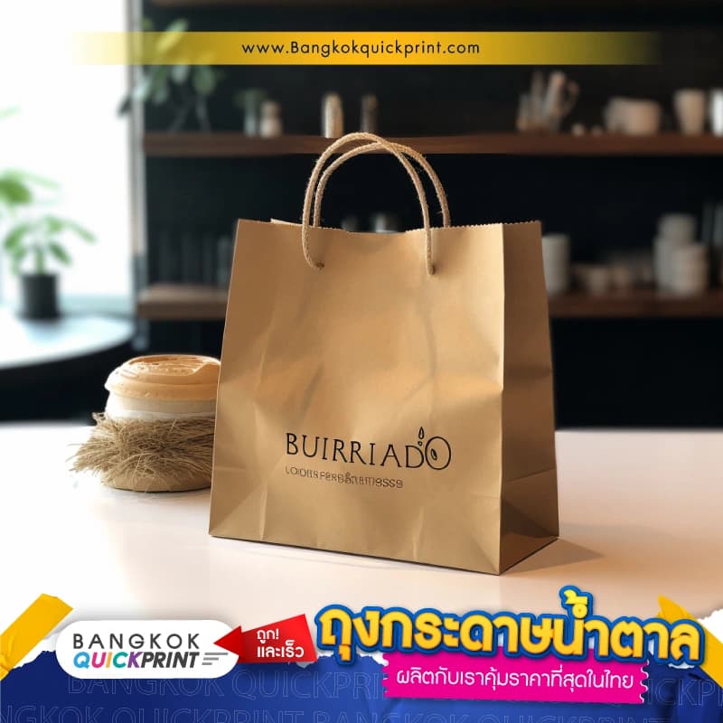 ถุงกระดาษน้ำตาล