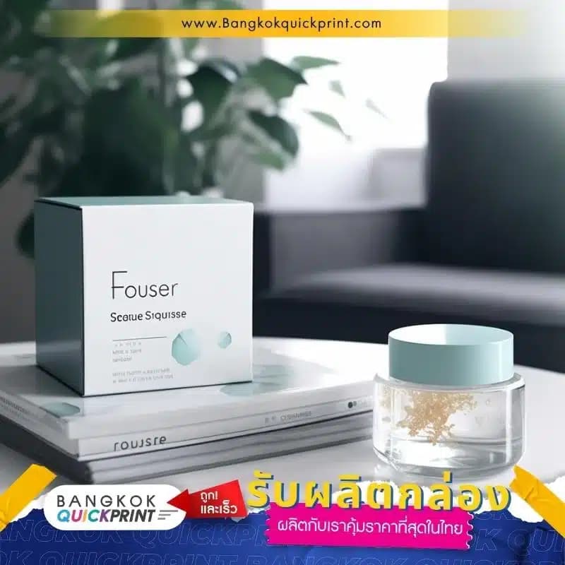 กล่องอาหารเสริม เคลือบ PVC - 01