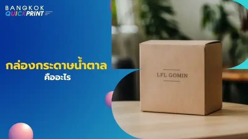 กล่องกระดาษน้ำตาลคืออะไร